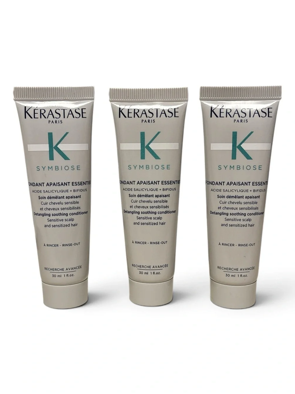 ✨ 3-Pack Kérastase Fondant Apaisant Essentiel Detangling & Soothing Conditioner
